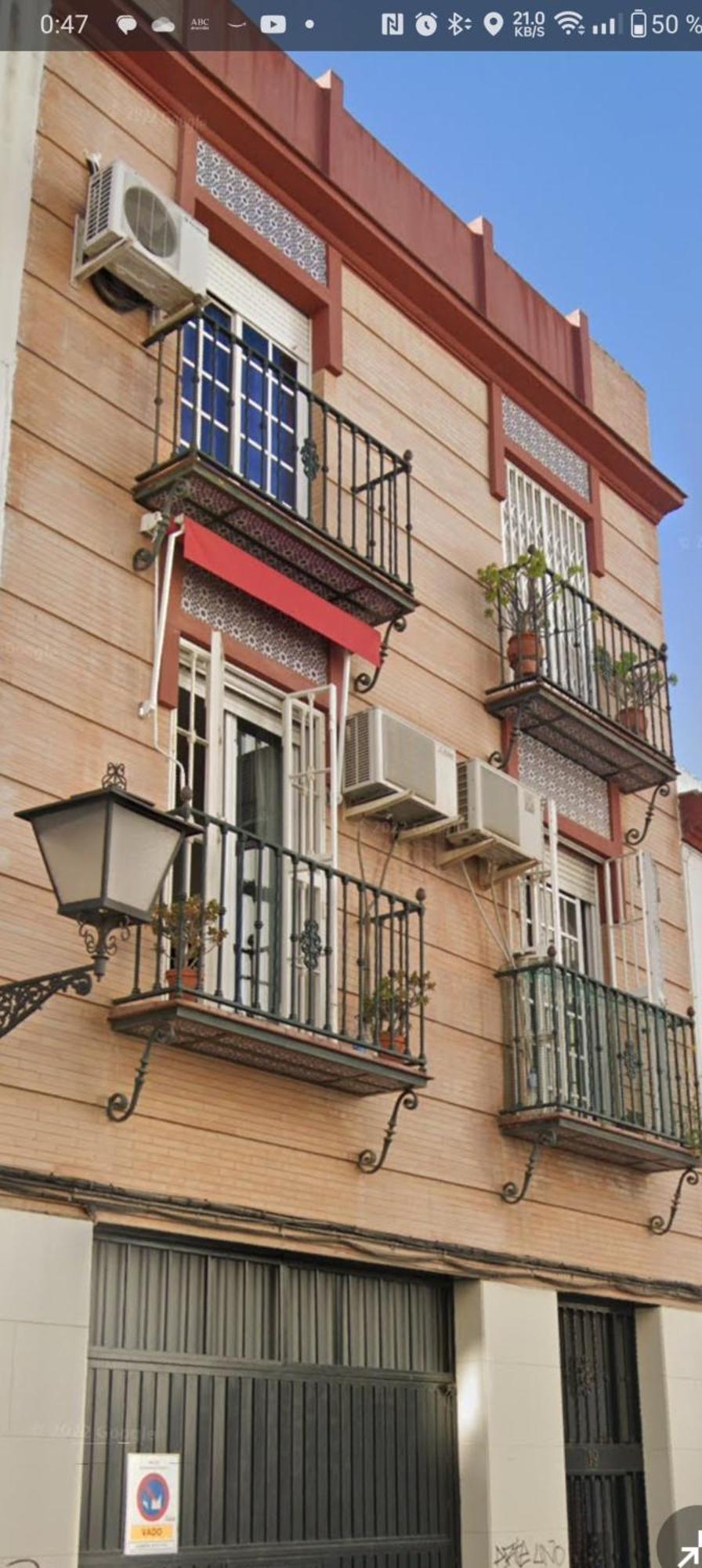 Luminoso Apartamento Exterior Con Balcon Y Patio En Centro Historico Feria-Alameda Севилья Экстерьер фото