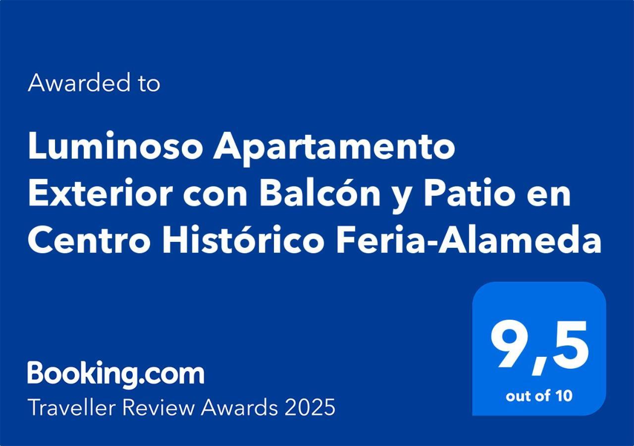 Luminoso Apartamento Exterior Con Balcon Y Patio En Centro Historico Feria-Alameda Севилья Экстерьер фото